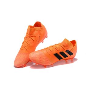 Kopačky Pánské Adidas Nemeziz 18.1 FG – oranžový Černá